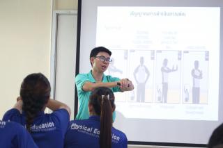 9. โครงการพัฒนาสมรรถนะนักศึกษา "กิจกรรมการอบรมผู้ตัดสินกีฬาบาสเกตบอล"